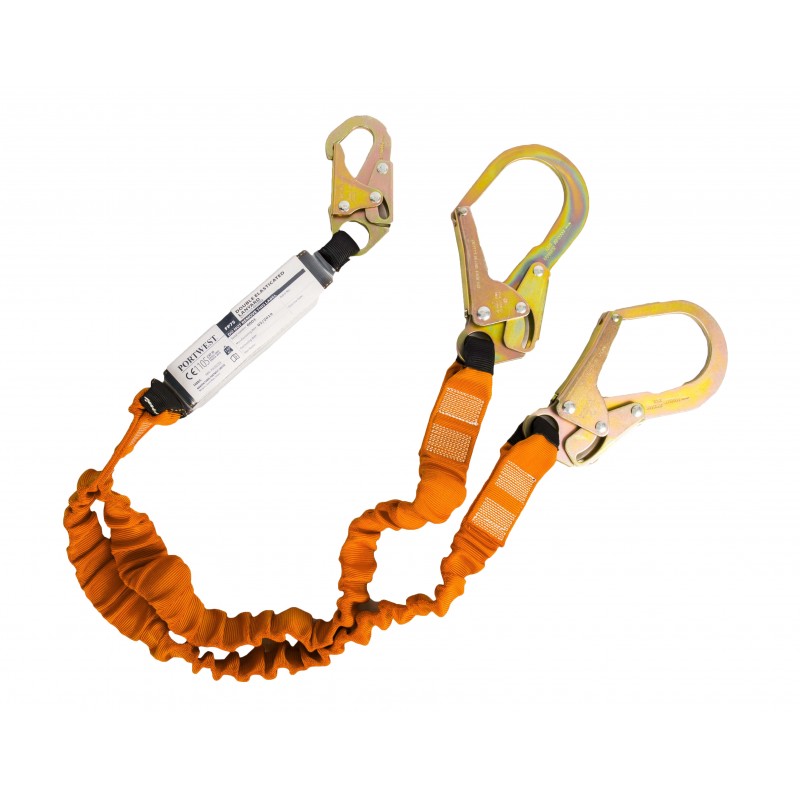 Shock Absorbing Lanyard